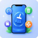 واجهة تطبيق Clear App لتنظيف الهاتف وتحسين الأداء